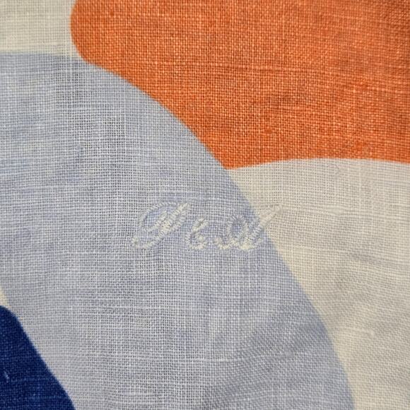 Porter & Ash Hawaiian Shirt Mens XL Linen Button Up Floral Short Sleeve - Picture 3 of 7